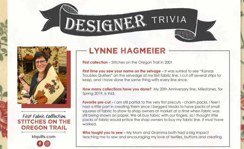 Moda DAFFODILS & DRAGONFLIES 9708 11 Tan Beige KANSAS TROUBLES Quilt Fabric