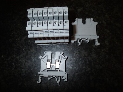 10 x UK5N neuwertig Phoenix Contact Reihenklemme 4mm² 3004362 Phönix UK 5N grau