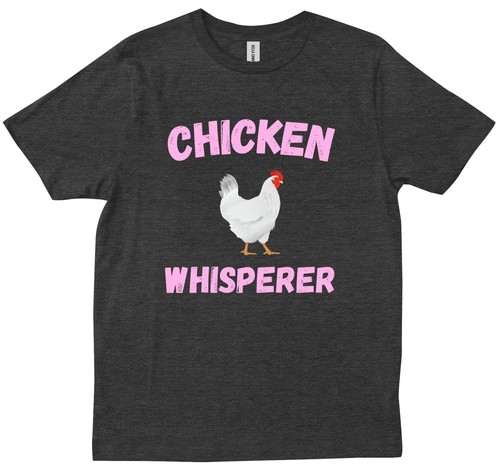 Chicken Whisperer Women Girl Funny Chicken Lover Farming Eggs Trendy T-shirt - 第 1/8 張圖片
