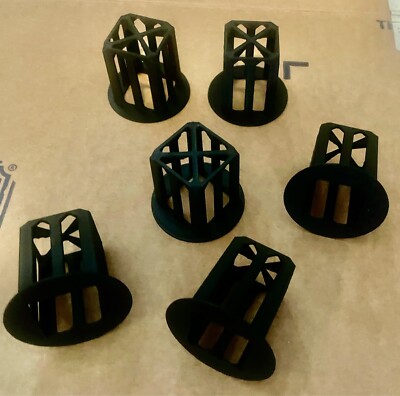 3D Printed Grow Cubes   Gardyn Compatible Black PLA+ Hydroponic Algae-Resistant
