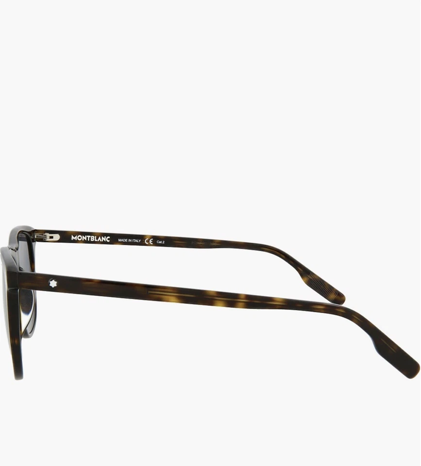 万宝龙男士太阳眼镜 New Brown 意大利制造 — 第 3/4 张图片