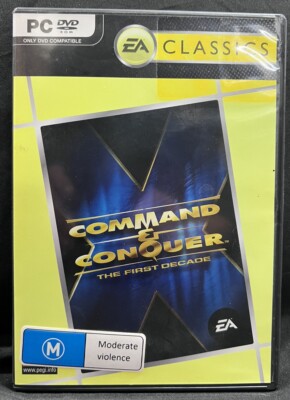 COMMAND & CONQUER The First Decade PC GAME GC FAST FREE POST