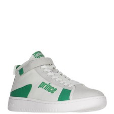 Zapatillas Prince Vintage Cup Baseline para Hombre, Blanco-Verde-Azul Marino