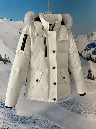 Moose Knuckles Women's Cargo Pocket Hooded Thermal Jacket Down Jacket - Bild 18 von 19