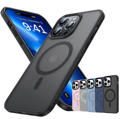 Hülle für iPhone 16 15 14 13 12 11 Pro Max Schutz Case Kamera Schutz Magsafe