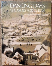 Dancing Days - 12 Weihnachtslieder für Gitarre: Jessett & Lawrence 28pgs 1976 Cramer