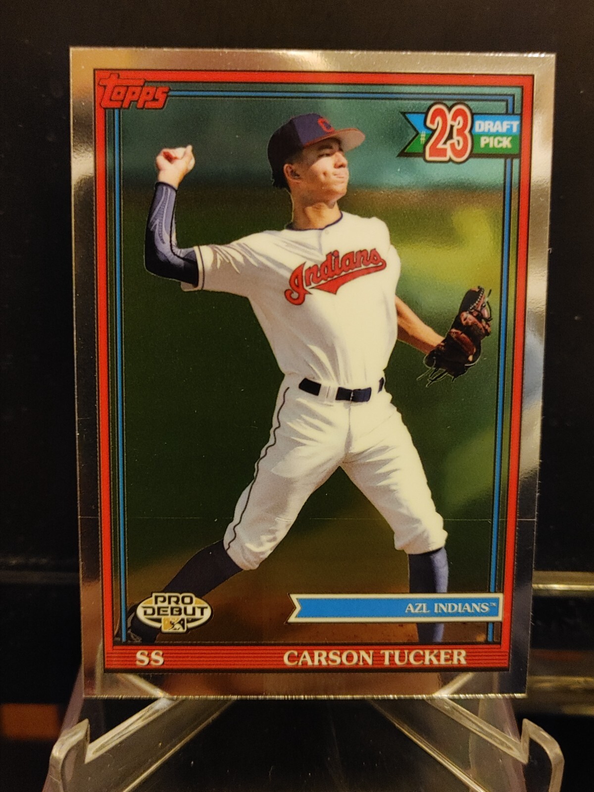 Carson Tucker RC 2021 Topps Pro Debut Chrome #PDC-197 - Cleveland ...