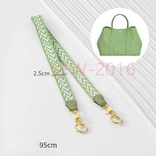 Canvas Purse Shoulder Bag Strap + Metal Rings Fit For Hermes Garden Party 30 L - 第 21/32 張圖片
