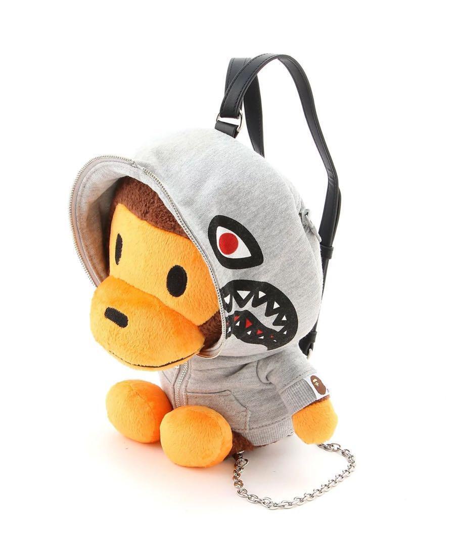 Honey Wear Bape Baby Milo Plush Doll Backpack | eBay Honey Wear Bape Baby Milo Plush Doll Backpack | eBay