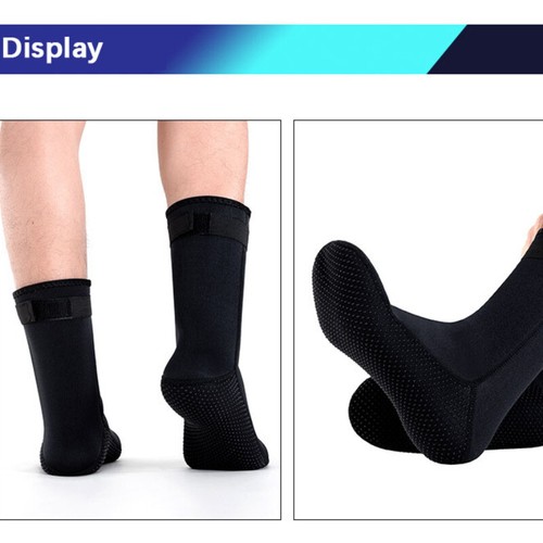 2 STCK. Neopren Tauchsocken 5 mm Wasserstiefel Neoprenanzug Schuhe Schnorchelsocken XS-2XL - Bild 15 von 18