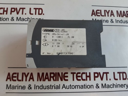 Jumo hr0w-54/re11.u20 temperature controller pt100 - Picture 8 of 8