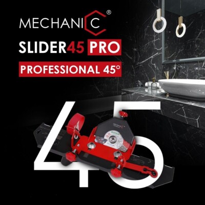 Slider Pro mit  Diamantscheibe Edge Dry und Staubabsaugung MECHANIC DISTAR