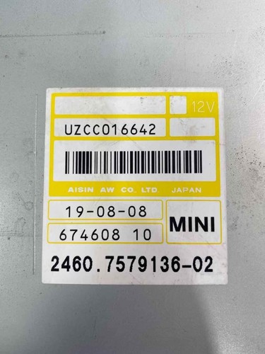 05-10 MINI COOPER R55-R57 TRANSMISION CONTROL MODULE TCM 24607579136 OEM - Picture 3 of 4