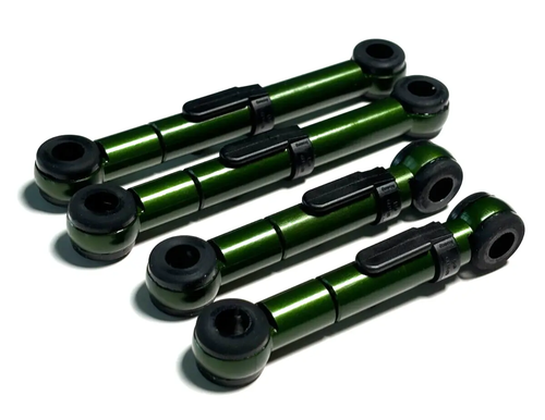 LR RANGE ROVER SPORT 2005-13 ADJUSTABLE 2 SETTING SUSPENSION 1.5 LIFT LINS GREEN - Foto 12 di 16