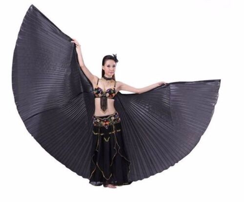 Isis wings Belly Dance, close back(Isis wings+2 telescopic sticks) shipping USA - Picture 13 of 16