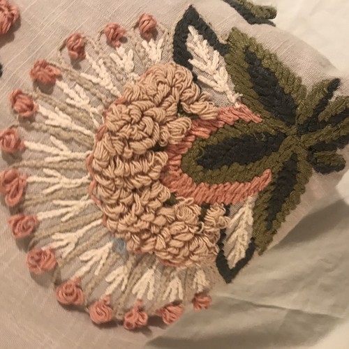 20"x20" Oversize Floral Leaves Poly Filled Square Throw Pillow - Rizzy Home: - Picture 18 of 20