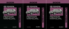 2009 Toyota FJ Cruiser Shop Service Repair Manual Complete Set