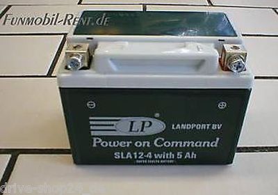 Landport BATTERIE SLA12-4 Gel-System *5Ah-NEU*  Roller