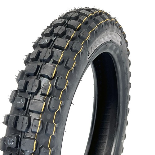 MMG Motorcycle Tire Combo FR 60/100-14 and RR 3.00-12 with Inner Tubes Off Road - Picture 5 of 7