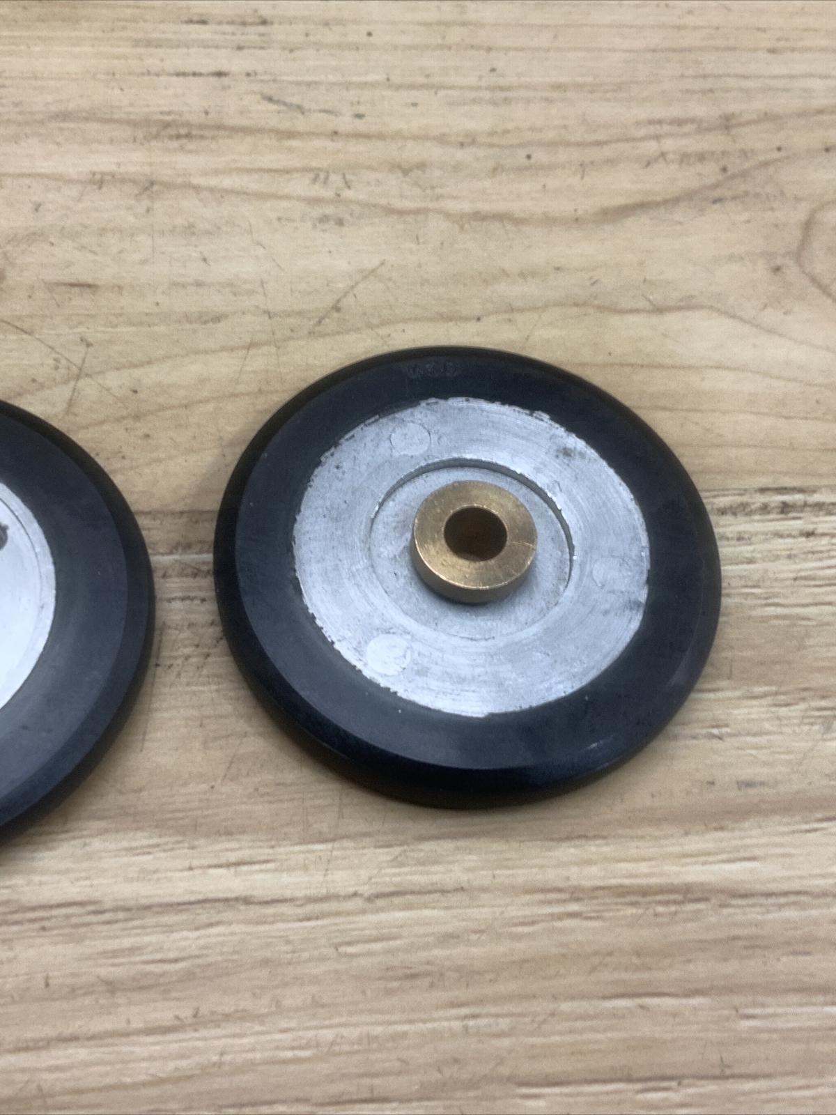 2 Vintage Rubber Idler Wheels ReeltoReel Player eBay