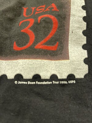 Vintage 90s James Dean Graphic T-shirt Size Large | eBay
