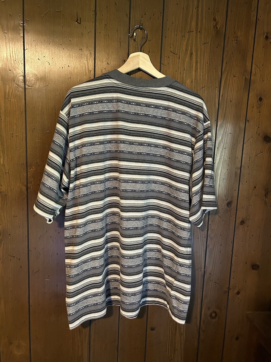 USA製 古着 billabong 刺繍ロゴ ポケット付き ボーダーTシャツ USA製 古着 billabong 刺繍ロゴ ポケット付き ボーダーTシャツ