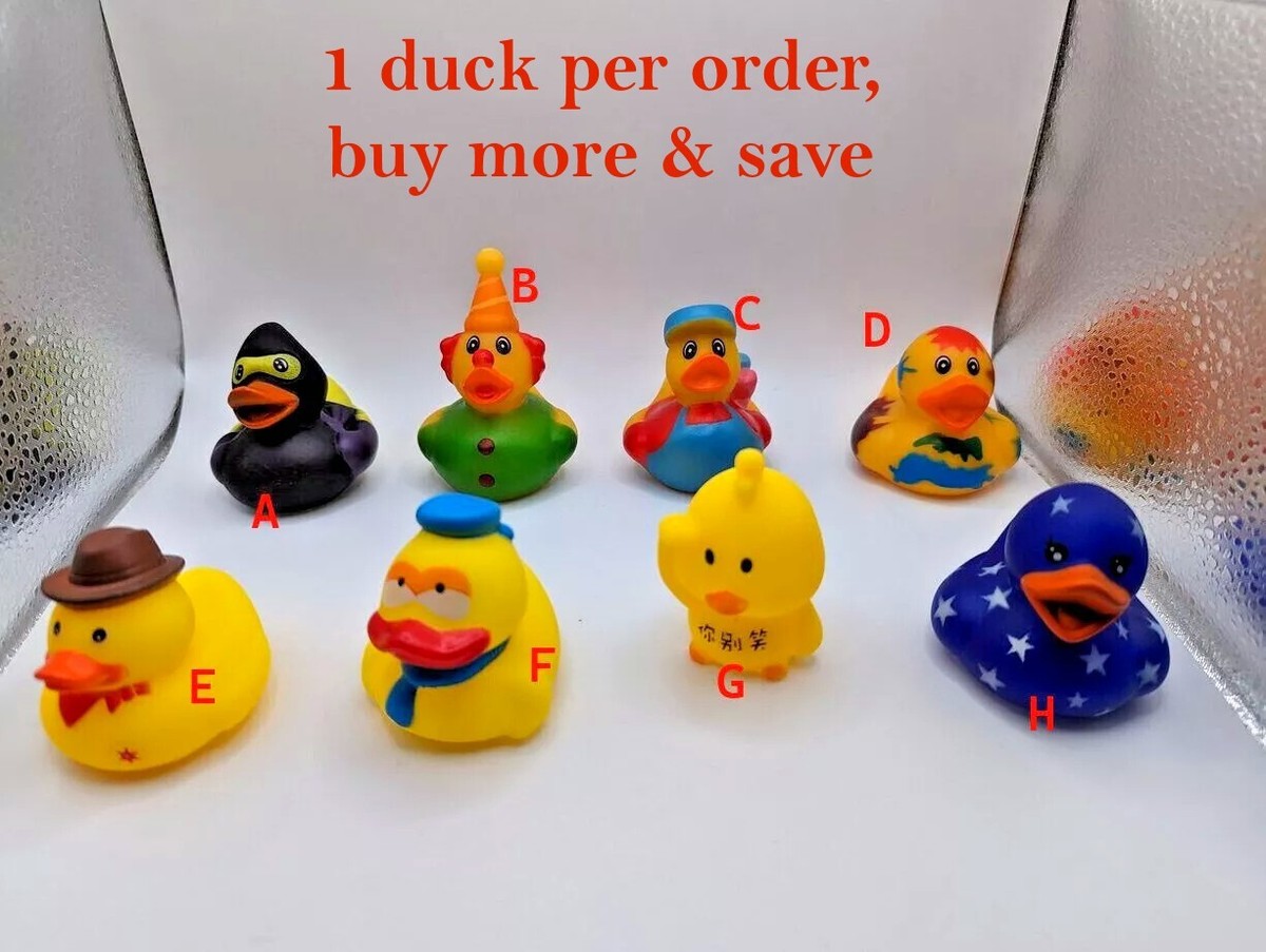 Rare Rubber Duckies Ducks - Choose Style - Jeep Ducking - US