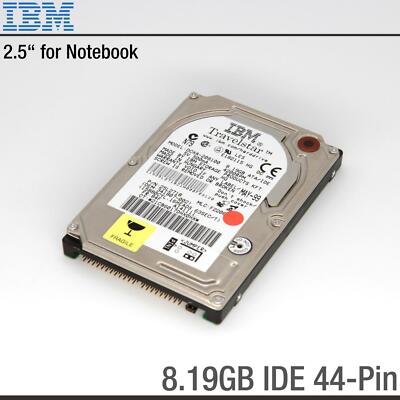 IBM DCXA-208100 8.19GB 8190MB 2.5'' ZOLL NOTEBOOK LAPTOP HDD FESTPLATTE HARD DISK