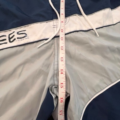 New York Yankees Shorts Mens Size 4XL MLB Genuine Merchandise Blue Swim Trunks - Picture 9 of 14