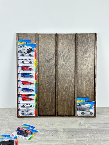 1:64 Toy Car Wall Shelf, Hotwheels Compatible Display Case for 40 Cars - Picture 4 of 6