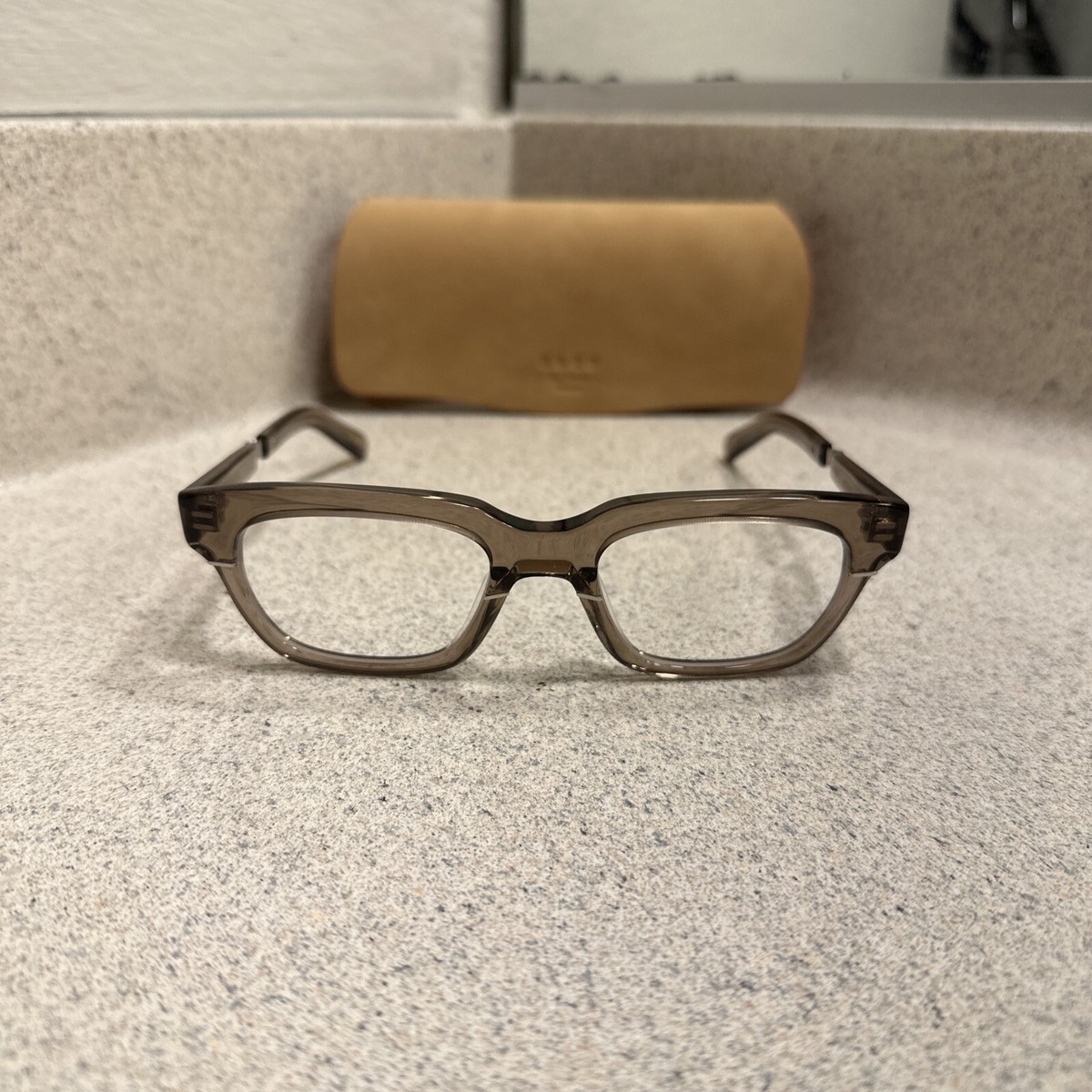 Mr Leight (Garrett Leight) Berkeley C (Grey Crystal) Eyeglasses