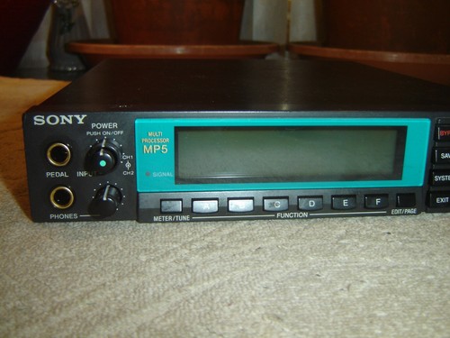 Sony HR-MP5, Stereo Multi Effects Processor, FX, Vintage Unit, for Repair - Picture 2 of 12
