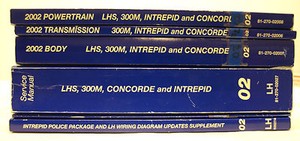 OEM 2002 Chrysler LHS 300M Concorde Dodge Intrepid Service Manuals - 6