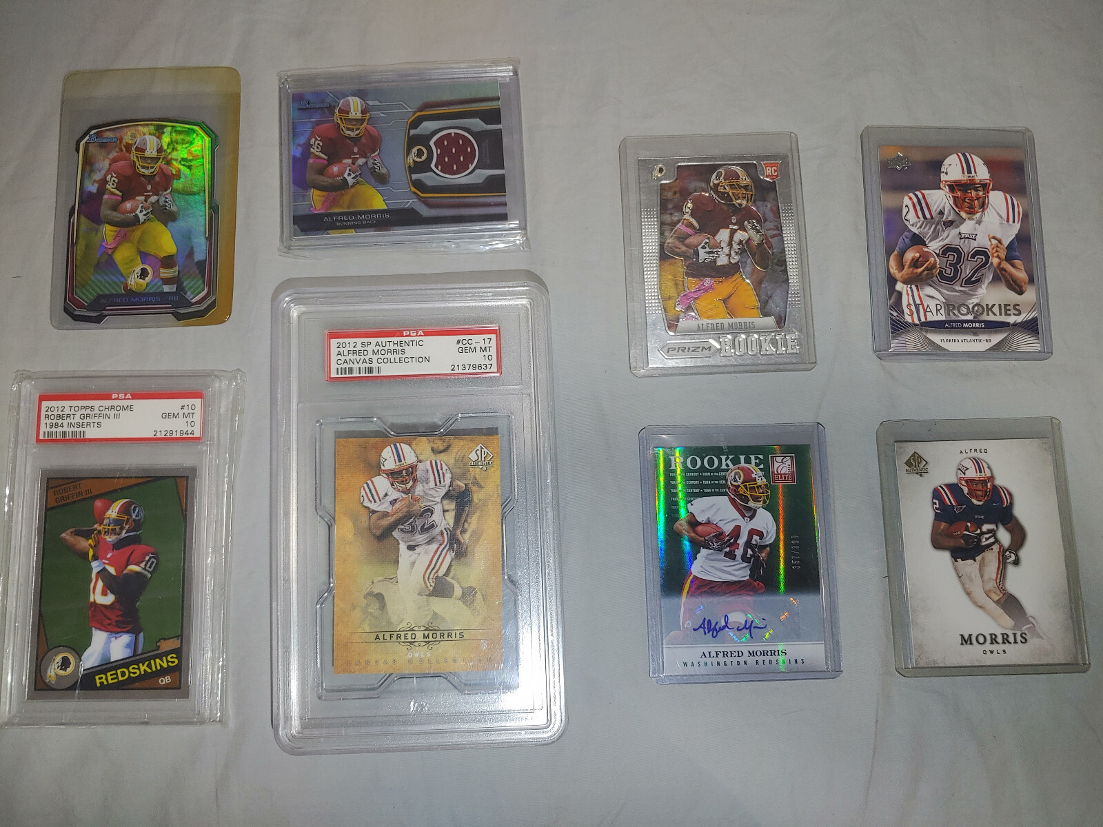 Alfred Morris SP Authentic Canvas Collection #CC17 Base