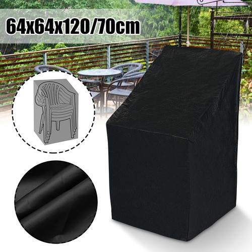 Waterproof Chair Cover High Back Outdoor Patio Garden Furniture Storage