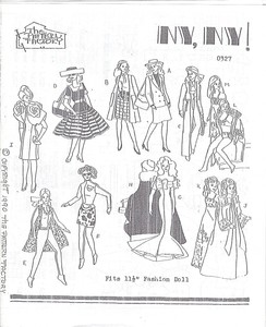 Northern Indians outfits Doll Pattern For Barbie and Ken Rare
