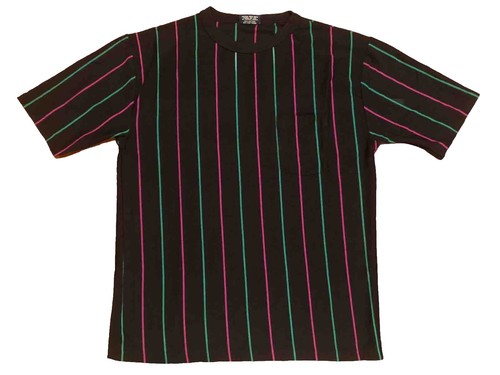 T-shirt Uomo St. Kilda Beach – Maglia Surf Vintage Con Logo, 100% Cotone Arancione - Foto 3