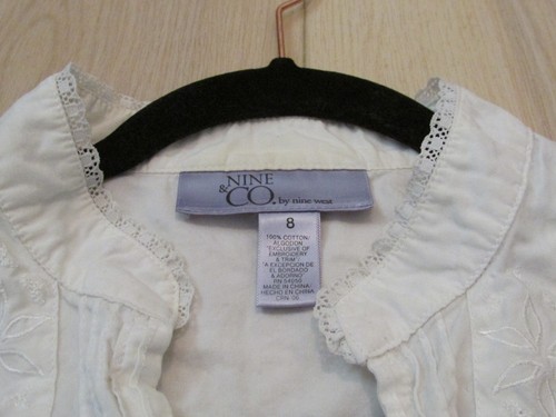 Womens Modest Spring Outfit, *Size S to M* Elegant, Feminine. Shirt w/ Skirt SET - Picture 4 of 22