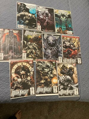 Marvel Comics Moon Knight #1-10 Comic Books