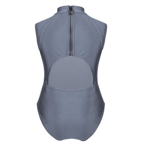 Kids Girls Long Sleeve Bodysuit Body Unitard Ballet Dance Gymnastics Leotard - Picture 114 of 122