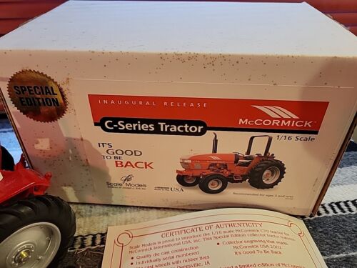 McCormick C70 1/16 Diecast Farm Tractor Replica Collectible By Scale Models - Picture 3 of 14