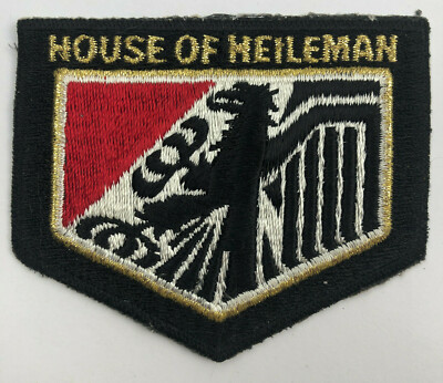 House of Heileman Beer Patch with Eagle Logo 3 1/8'' by 2 1/2'' New Old Stock NOS