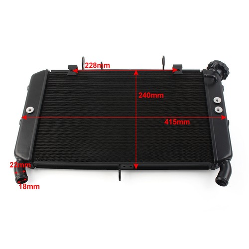 Radiador de motocicleta apto para Yamaha MT-09 MT09 2017-2022 2018 2019 refrigeración refrigerador - Imagen 8 de 8