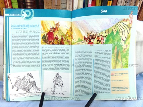TERRES MÉDIÉVALES ET D'AUJOURD'HUI CLASSE DE 5ème, ÉDITIONS MAGNARD, 1987 - Picture 9 of 12