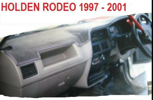 Black Dashboard Cover Dash Mat For Holden HX, HJ, HZ Models - Universal Fit Dashmat