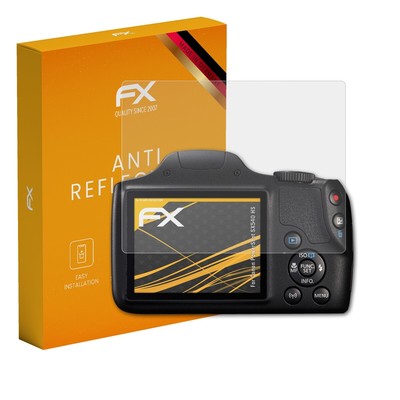 AtFoliX 3x Protezione Pellicola Dello Schermo Per Sony HDR-CX405 Opaco&antiurto