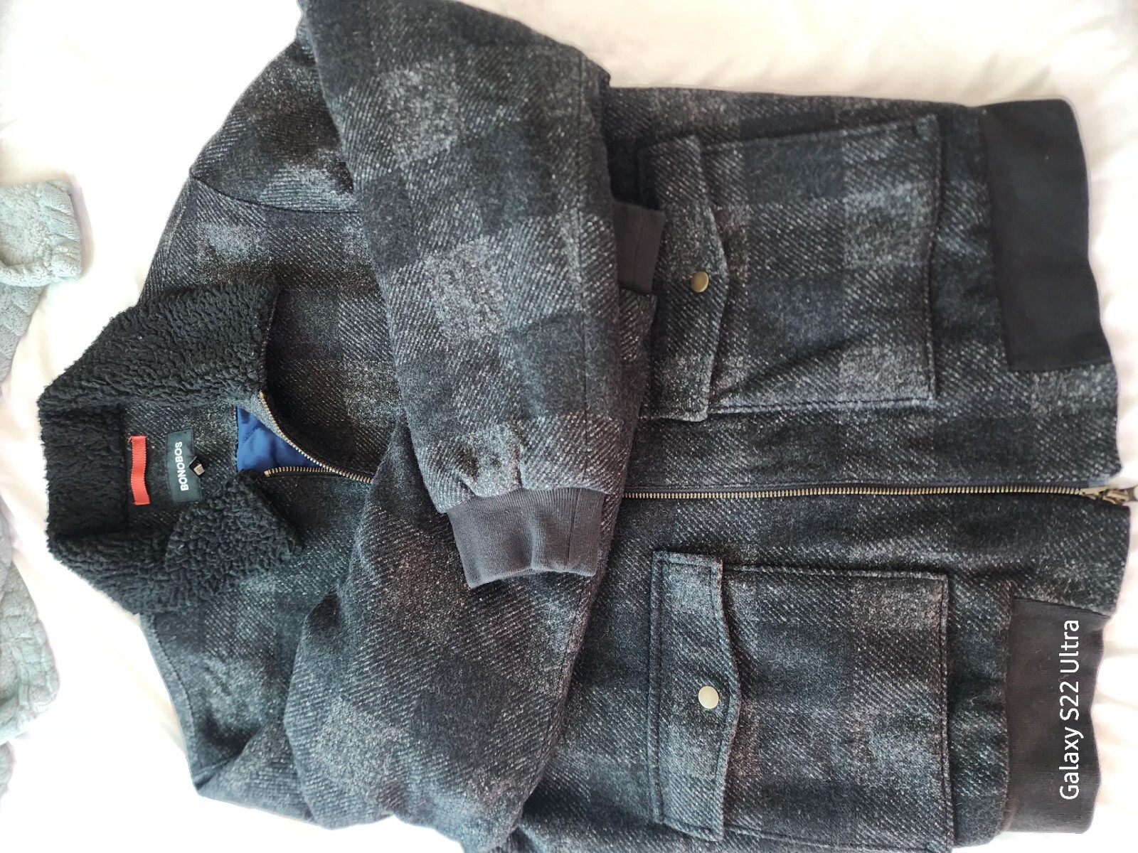bonobos bomber Wool jacket Medium - image 2