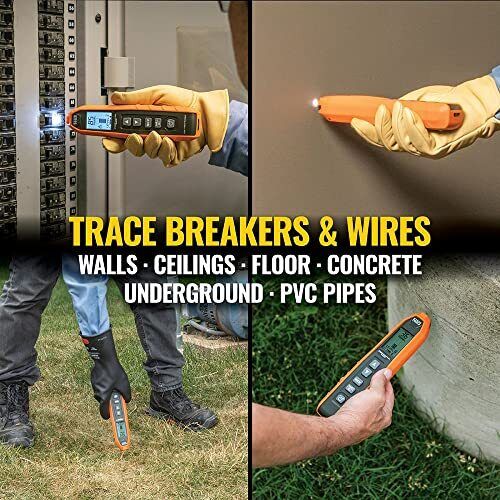 ET450 Advanced Circuit Breaker Finder and Wire Tracer Kit for Energized and Non- - Picture 9 of 10