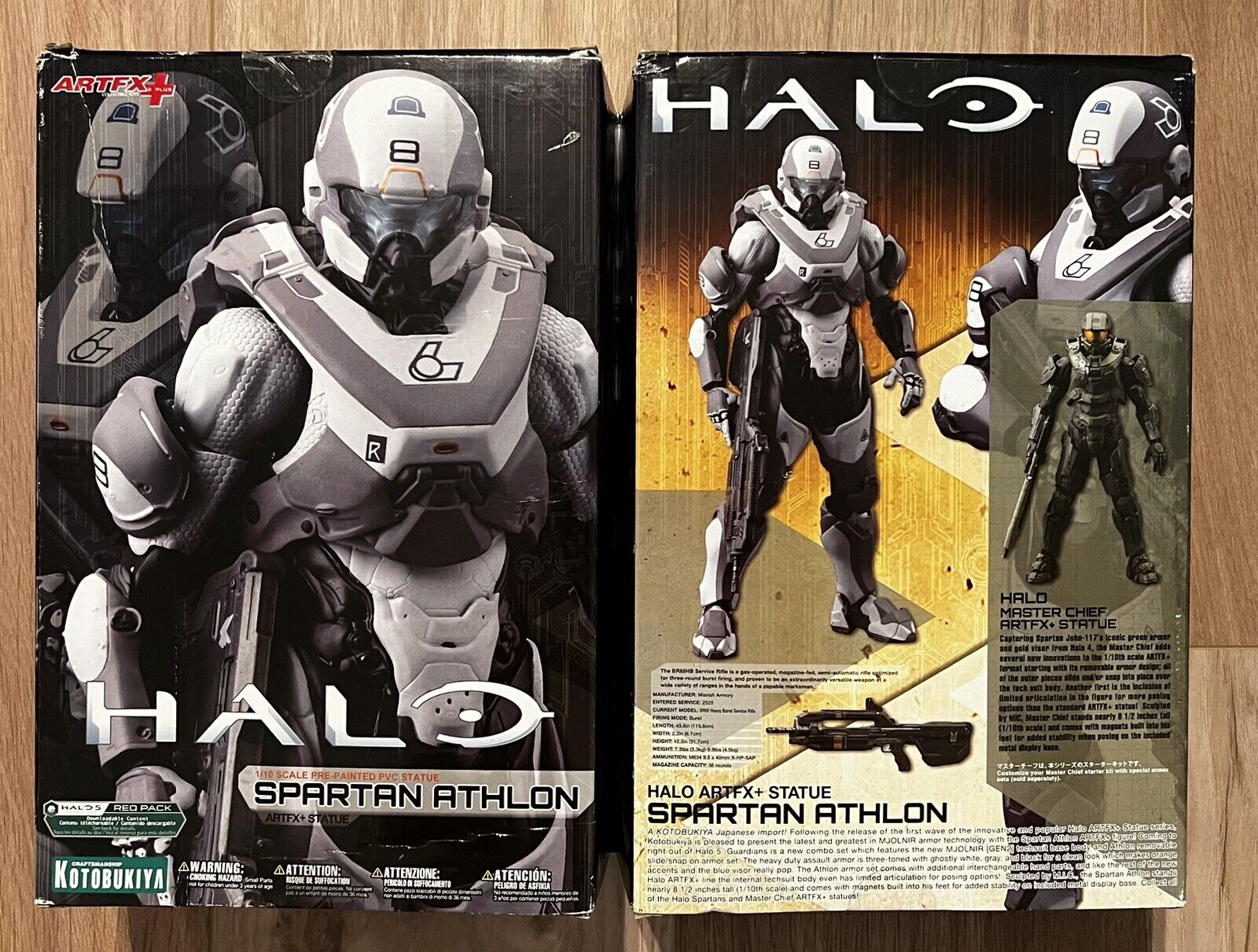 Halo 5 Guardians 8 Inch Statue Figure ArtFX+ - Spartan Athlon (Shelf Wear)