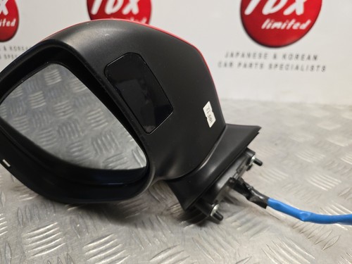 SUBARU XV MK2 2018-2021 PASAJEROS GENUINOS ESPEJO RETROVISOR ELÉCTRICO PLEGABLE M7Y ROJO 13 PINES - Imagen 10 de 12